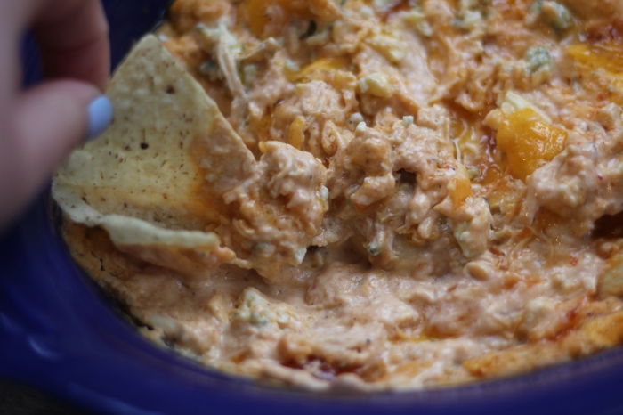 Buffalo Chicken Dip with Pepper Jelly | The Cardigan Kitchen